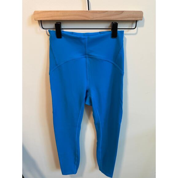 Lululemon InStill High‑Rise Tight 25” SmoothCover Sze 2 Blue - Picture 6 of 7